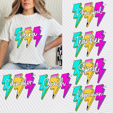 Lighting Occupation T-Shirt *Back to School Sale*
